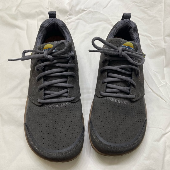 LEMS PRIMAL ZEN SUEDE GRAPHITE dark grey MENS 10 zero drop shoes wide toe box - Picture 2 of 10